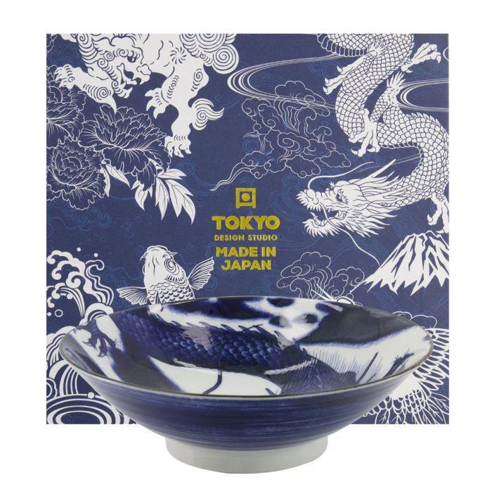 Tokyo Design Studio - Japonism Dragon - Komset - 1 Stuk - Geschenkdoos - 25.2x7.7cm - 1600ml