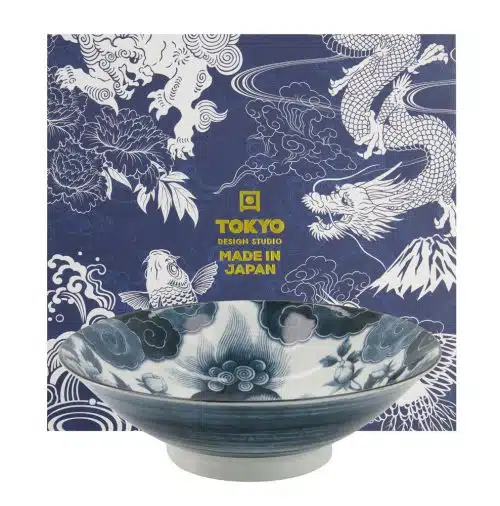 Tokyo Design Studio – Japonism Lion – Komset – Zwart - 1 Stuk - Geschenkdoos – 25.2×7.7cm – 1600ml
