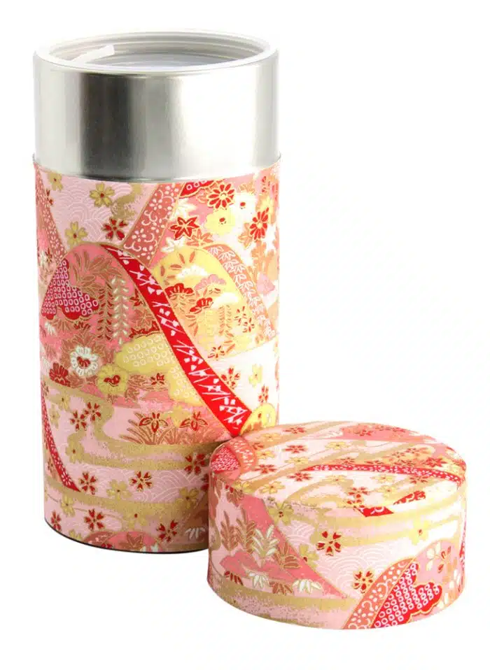 Tokyo Design Studio - Tea tin S.S - Pink - 7.5x15.5cm 200gr