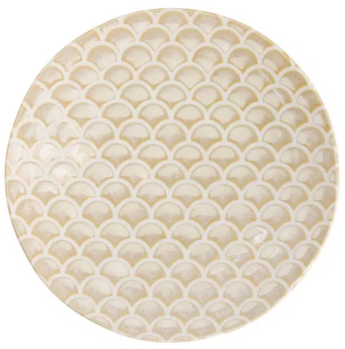 Tokyo Design Studio - Titanium Matte Mermaid Design - Dinner Plate - 25 x 3.4 cm - Image 2