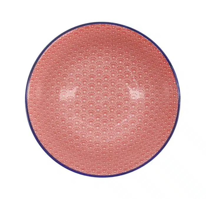 Tokyo Design Studio – Mixed Bowls – Tayo Bowl – Seikaiha – 14.8×6.8cm 550ml - Image 3