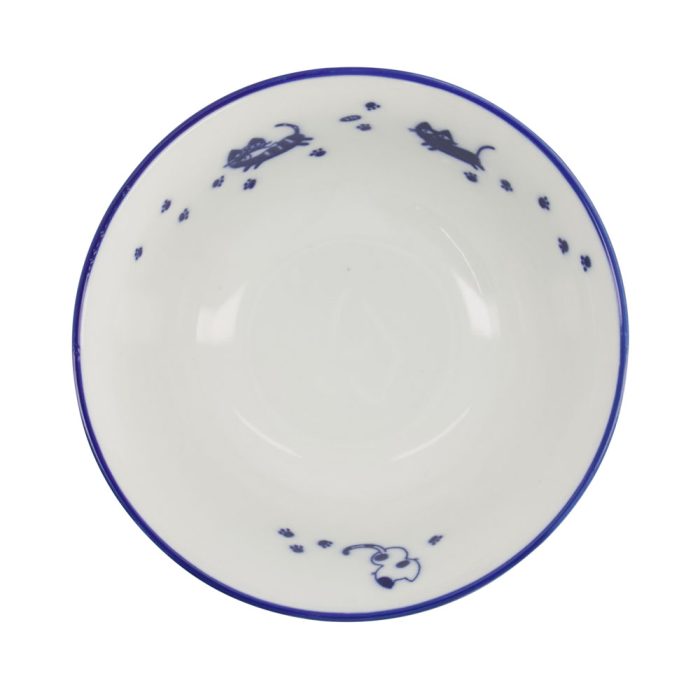 Mixed Bowls Tayo Bowl Sampo Cat Blue 14.8x6.8cm HB-1101/39 6/48