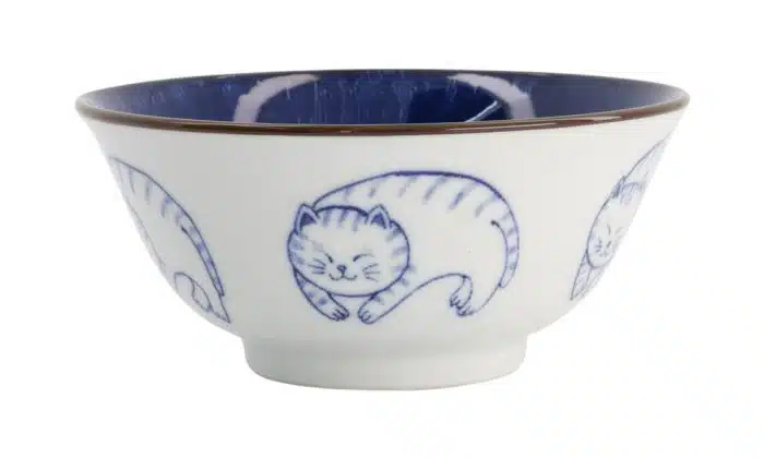 Tokyo Design Studio - Mixed Bowls - Tayo Bowl - Dami Cat - 500ml - 14.8 x 6.8 cm - Image 3