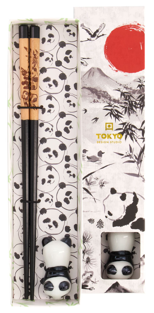 Tokyo Design Studio - Eetstokjes - Giftset - Panda