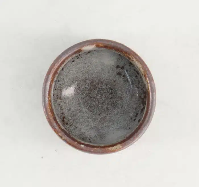 Tokyo Design Studio - Sake Cup - Grey Shino - 6.5x5cm - Image 2