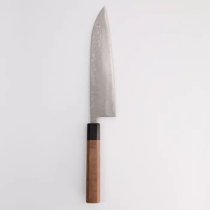 Ishizuchi Mes - Damascus Gyotu gepolijst - Blue 2 - 21 cm