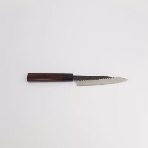 Ishizuchi Mes - Blue2 - Aogami Super Kurohada Stainless Petty Rosew - 13.5cm