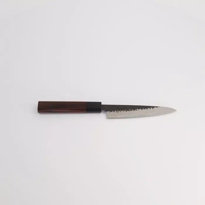 Ishizuchi Mes - Blue2 - Aogami Super Kurohada Stainless Petty Rosew - 13.5cm