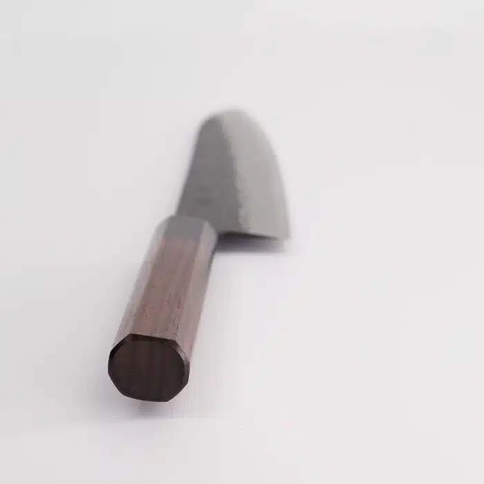 Ishizuchi Stainless Steel Knife - Aogami Super Kurohada - Gyuto - Rosewood Octagon Handle - 21 cm - Image 4