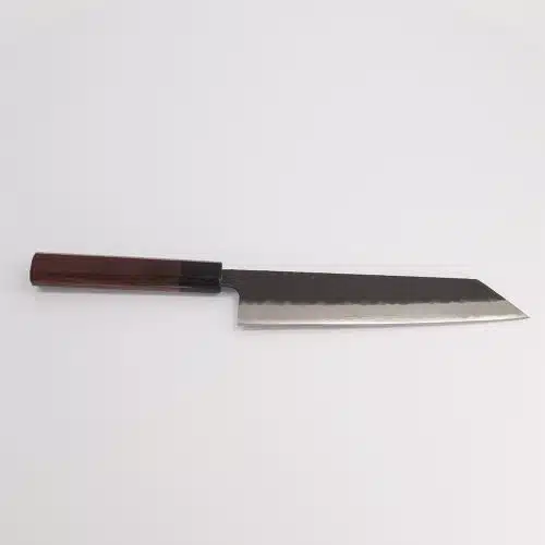Ishizuchi Roestvrijstalen Mes - Aogami Super Kurohada - Kiritsuke - Rozenhout Octagon Handvat - 21 cm