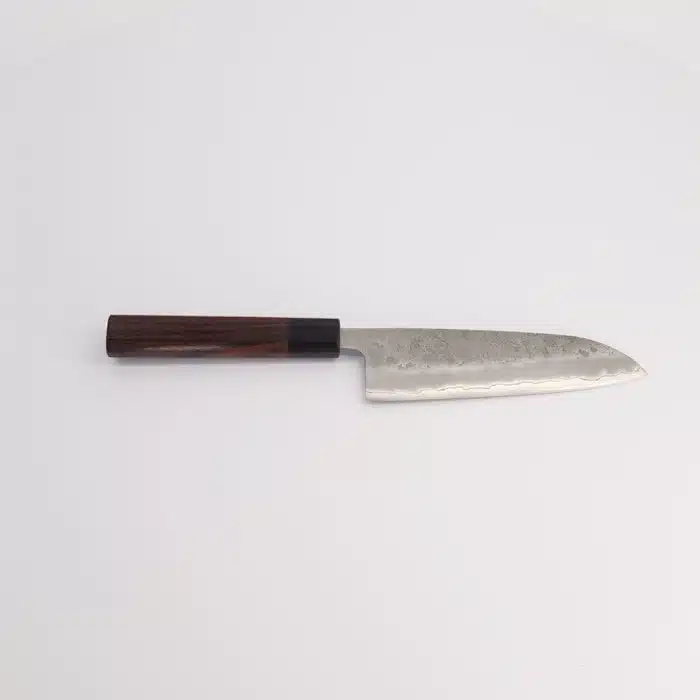Ishizuchi Mes - Gin3 - Nshiji - Santoku - Rozenhout Octagon Handvat - 16,5 cm