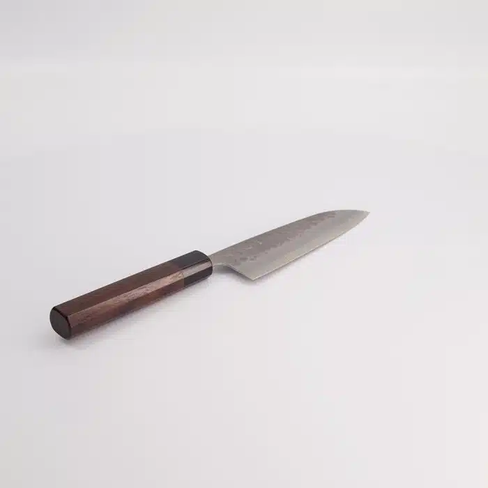 Ishizuchi Knife - Gin3 - Nshiji - Santoku - Rosewood Octagon Handle - 16.5 cm - Image 4
