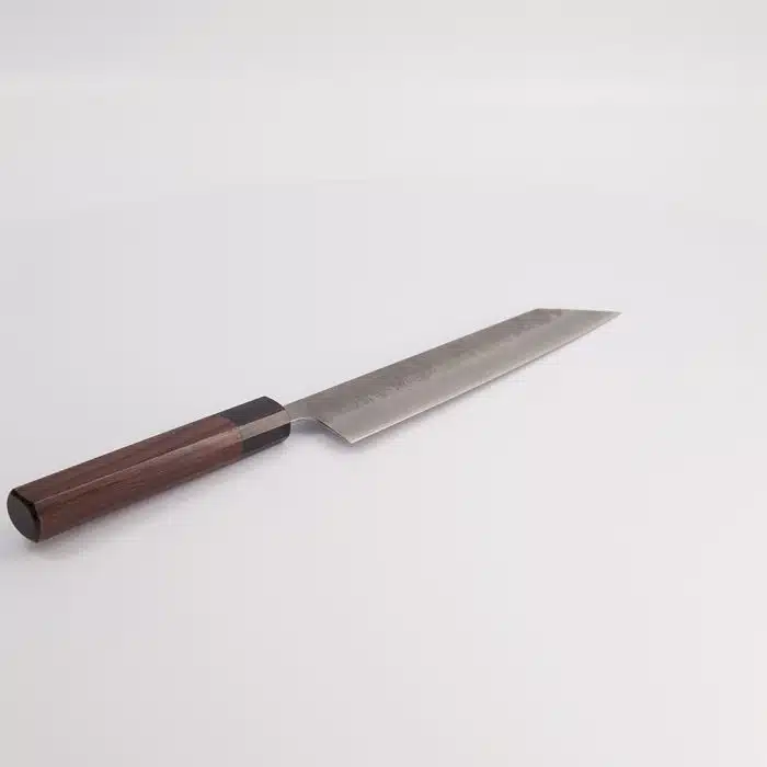 Ishizuchi Knife - Gin3 - Nshiji - Kiritsuke - Rosewood Octagon Handle - 21 cm - Image 4