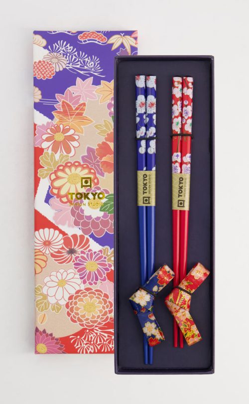 Tokyo Design Studio - Eetstokjes - Giftset - Washi Bow