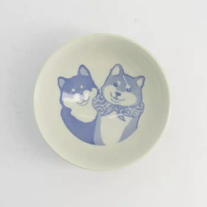 Tokyo Design Studio - Kawaii - Rice Bowl - Shiba Dog - Green - 14.5×6.5cm 500ml - Image 3