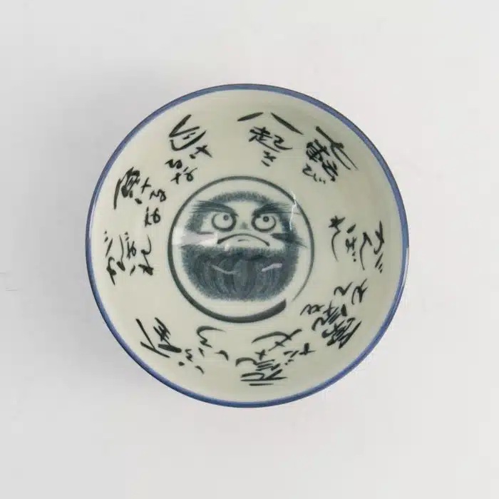Tokyo Design Studio - Kawaii - Rice Bowl - Daruma - Blue - 11.5×6cm 300ml - Image 3