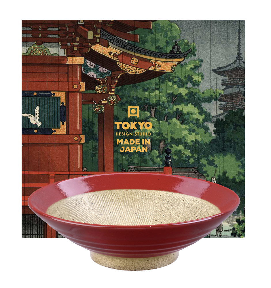 Tokyo Design Studio - Red Yuzu - Ramenkom Set - Geschenkdoos - 1400ml