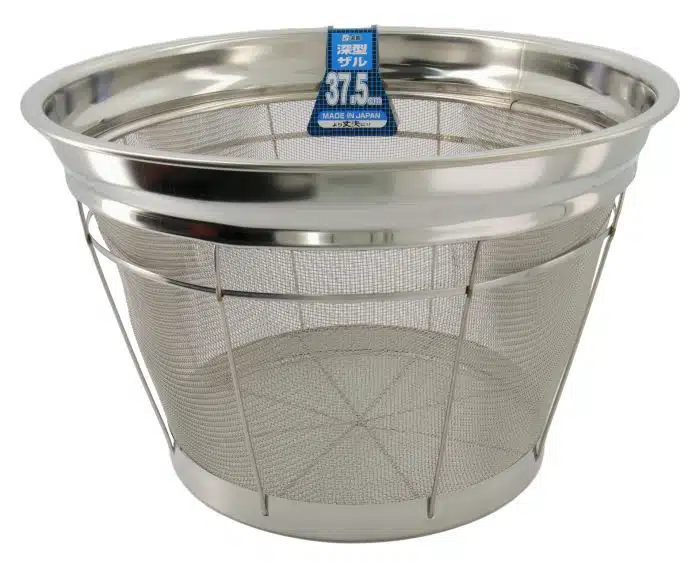 Professional stainless steel strainer 37.5cm