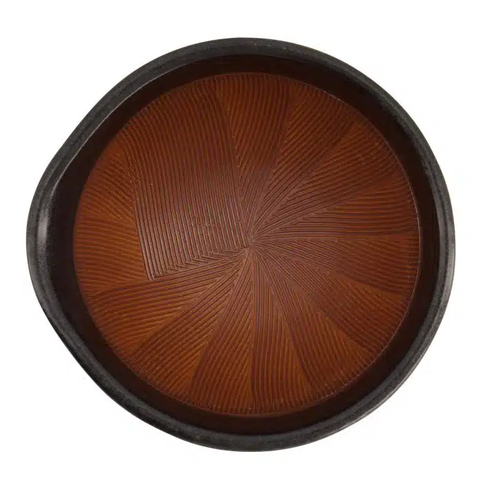 Mortar Suribachi Bowl Small With Non-Slip Surface 12x6.5x11cm Black