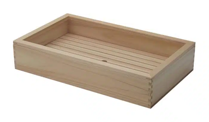 Tokyo Design Studio Wooden Presentation Box With Lid 50x30x10cm - Image 4