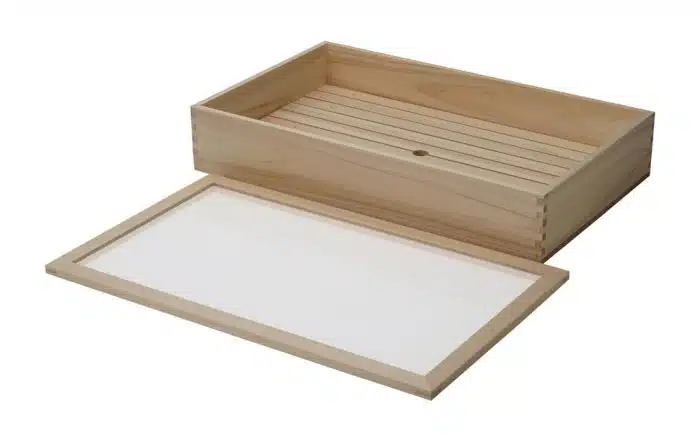 Tokyo Design Studio Wooden Presentation Box With Lid 50x30x10cm - Image 2