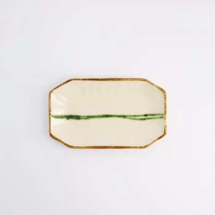 Tokyo Design Studio - Large Plates - Rectangular Plate - Sawarabi - 19x11.2x2cm - Image 2