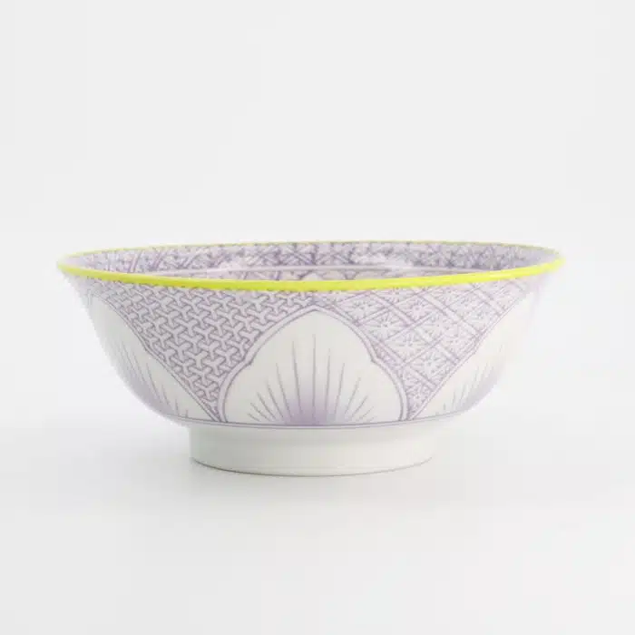 Tokyo Design Studio Lily Ramen Bowl 20.5x8cm 1200ml Purple - Image 2