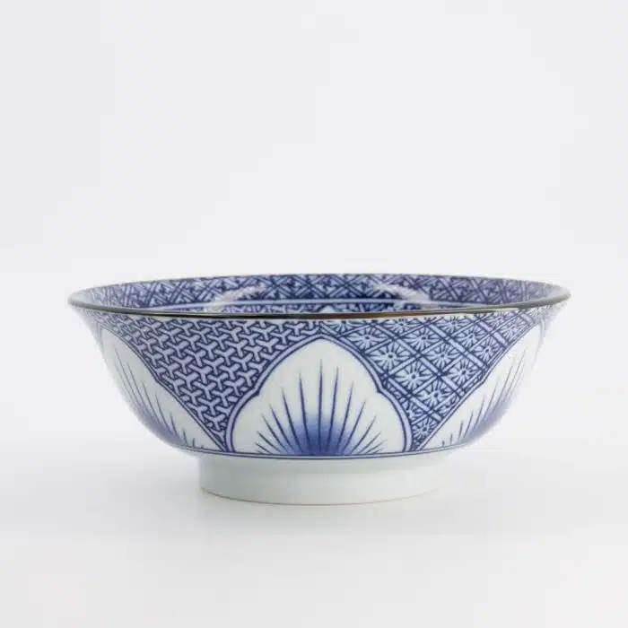Tokyo Design Studio Lily Ramen Bowl 20.5x8cm 1200ml Blue - Image 3