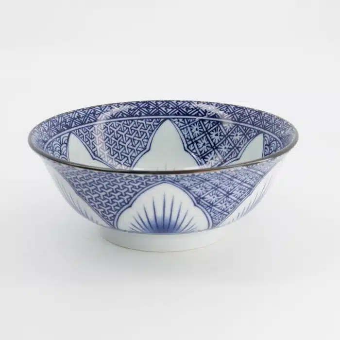 Tokyo Design Studio Lily Ramen Bowl 20.5x8cm 1200ml Blue - Image 4