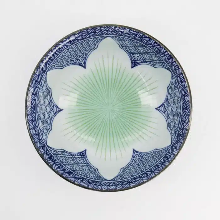 Tokyo Design Studio Lily Ramen Bowl 20.5x8cm 1200ml Blue