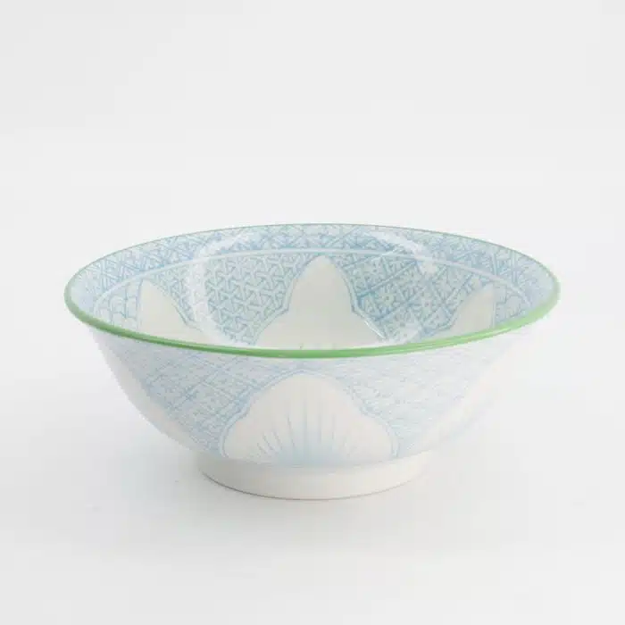 Tokyo Design Studio Lily Ramen Bowl 20.5x8 cm 1200ml Light Blue - Image 4