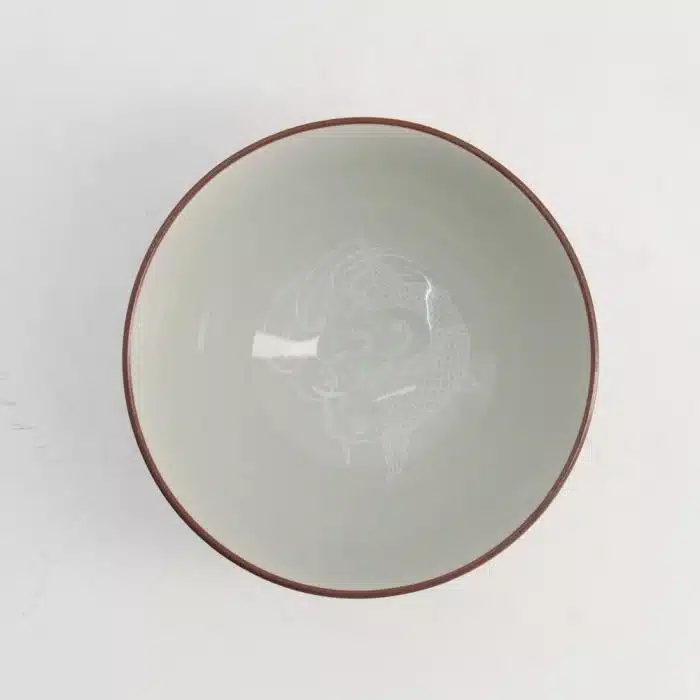 Tokyo Design Studio Kawaii Rice Bowl Carp 11.5x6cm 300ml Blue - Image 3