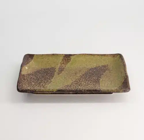 Tokyo Design Studio - Large Plates - Rechthoekig Bord - Chakogashi Bruin - 21x13.5x2.8cm