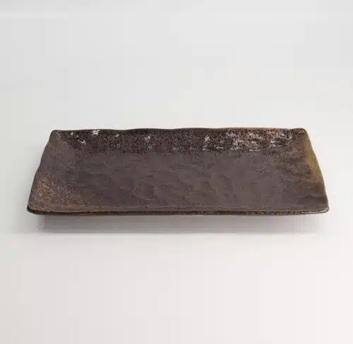 Tokyo Design Studio - Large Plates - Rechthoekig Bord - Kuro Suisho - Groen - 28.5x12.5x2.5cm