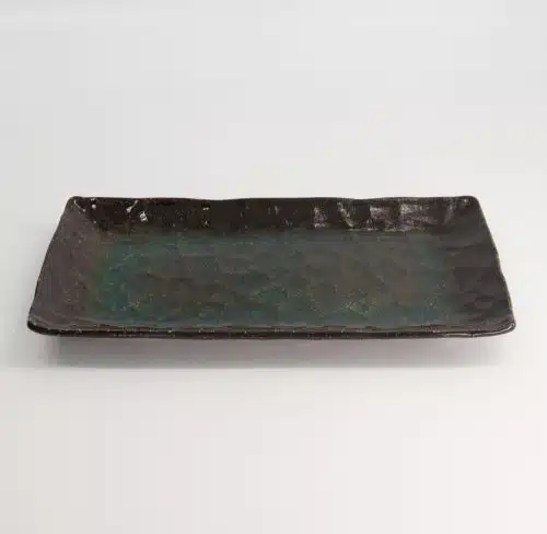 Tokyo Design Studio - Large Plates - Rechthoekig Bord - Kurosakura Toruko - Blauw - 28.5x12.5x2.5cm
