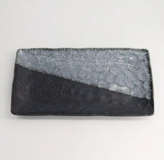 Tokyo Design Studio - Large Plates - Rectangular Plate - Hyosho - Black - 28.5x12.5x2.5cm - Image 2