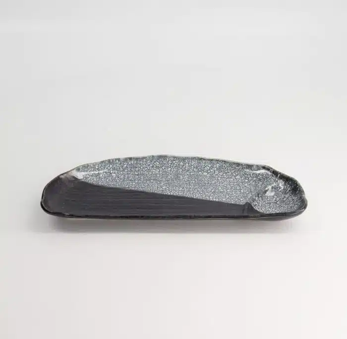 Tokyo Design Studio - Large Plates - Rechthoekig Bord - Kurosakura Toruko - Blauw - 27.5x12x2.5cm