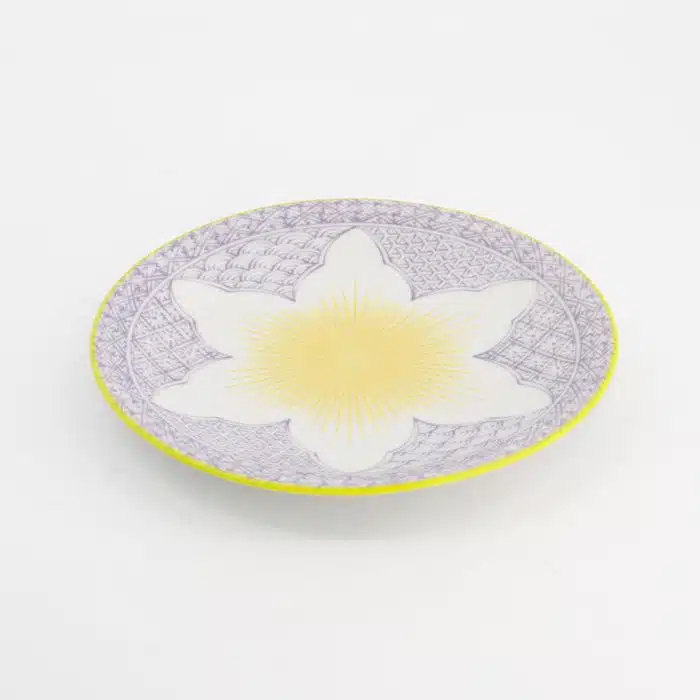 Tokyo Design Studio Lily Plate 20x3cm Purple - Image 3