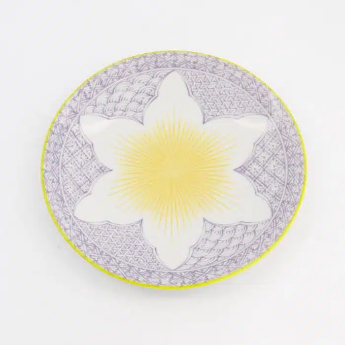 Tokyo Design Studio Lily Plate 20x3cm Purple