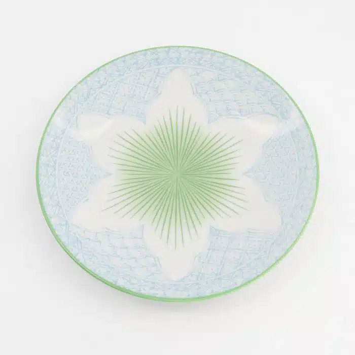 Tokyo Design Studio Lily Plate 20x3cm Light Blue