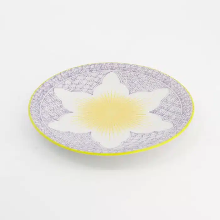 Tokyo Design Studio Lily Plate 26x3cm Purple - Image 3