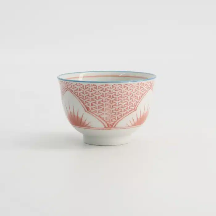 Tokyo Design Studio Lily Flower Tea Cup 8.4x5.5cm 150ml Red - Image 2