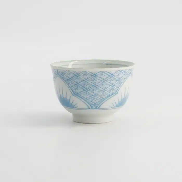 Tokyo Design Studio Lily Flower Tea Cup 8.4x5.5cm 150ml Light Blue