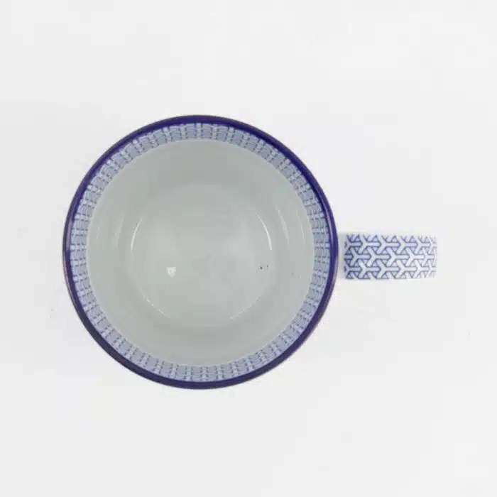 Tokyo Design Studio Lily Flower Mug 8.8x10.5cm 350ml Blue - Image 4