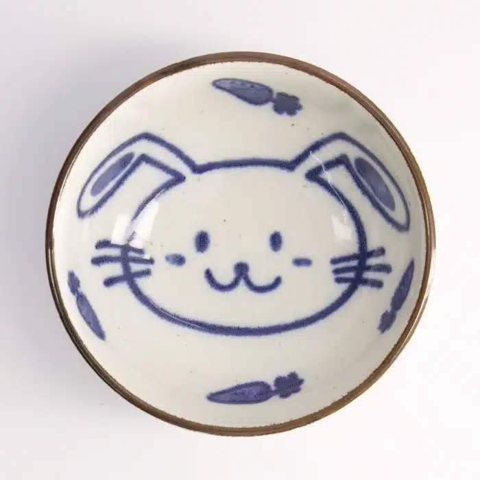 Tokyo Design Studio - Kawaii- Rabbit Usagi - Bowl -13.2x5.3cmh 36oml Pink - Image 3