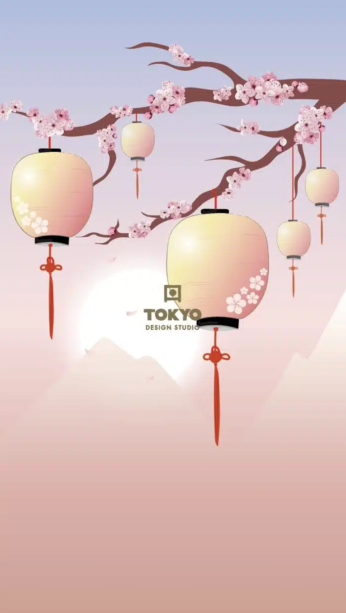 Tokyo Design Studio - Chopsticks Gift Set - Pink Lantern - Image 4