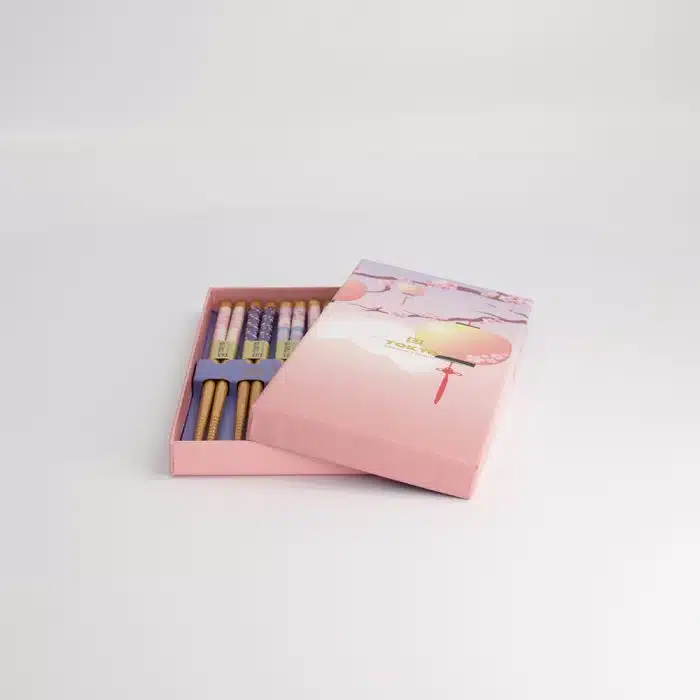 Tokyo Design Studio - Chopsticks Gift Set - Pink Lantern - Image 3