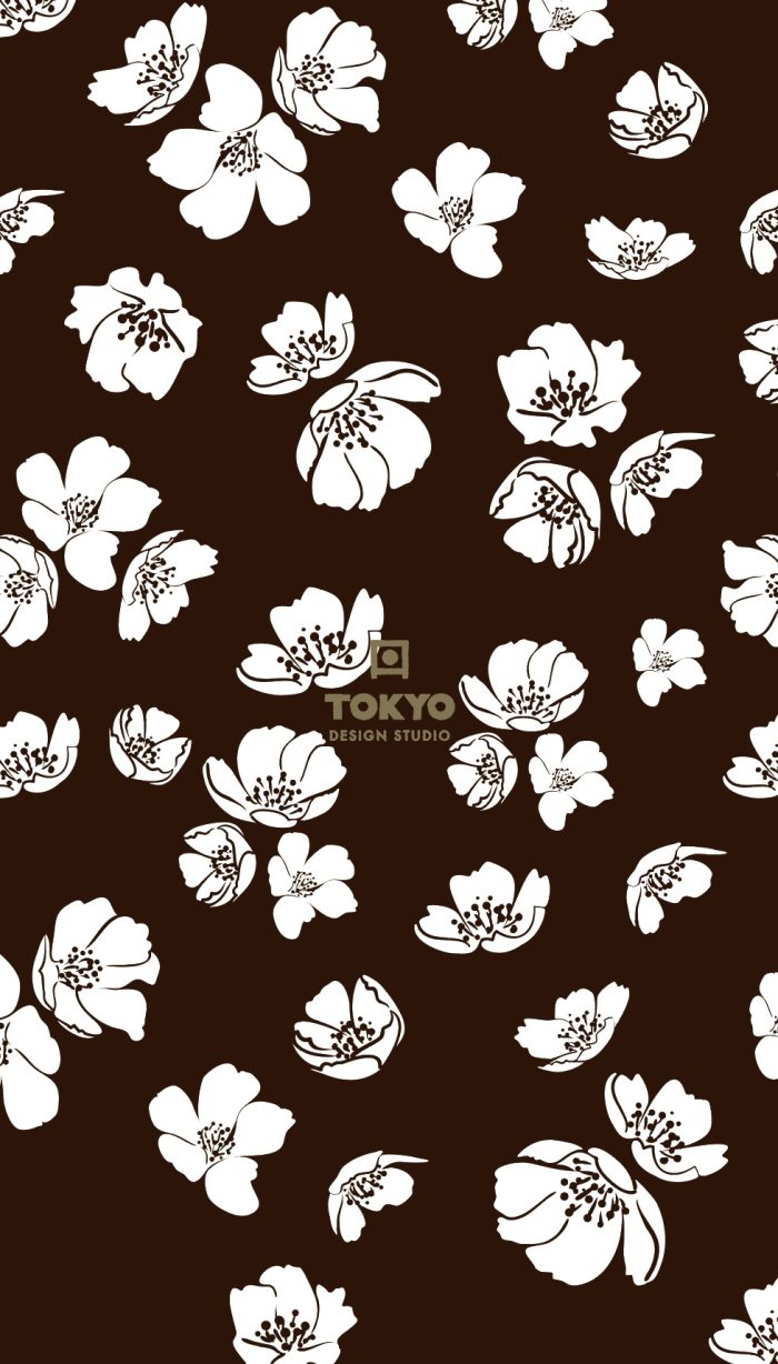 Tokyo Design Studio- Eetstokjes Cadeau Set- Hout Zwart Witte Bloem - Image 2
