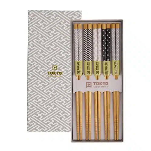 Tokyo Design Studio Chopsticks Gift Set Pastel Green