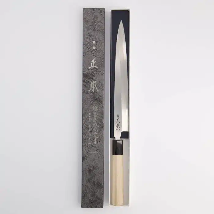 Knife Masamoto Tokyo Carbon steel Yanagi 24 cm - Image 3